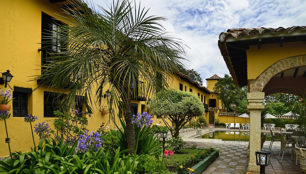 Hotel Hacienda El Salitre Paipa Exterior foto