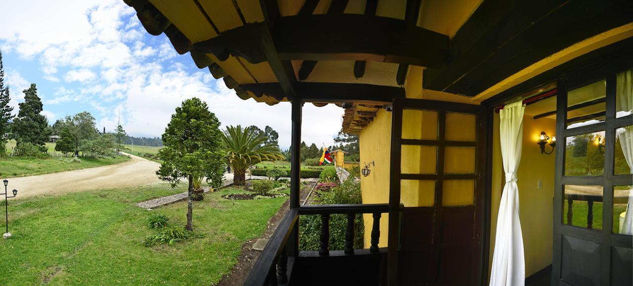 Hotel Hacienda El Salitre Paipa Exterior foto